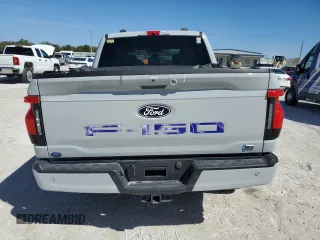 2024 Ford F-150 Lightning Flash z VIN 1FT6W3L70RWG11725, wystawiony jako Copart lot #47840675 z przebiegiem Nie podano mil oraz Szkody całkowita. Historia ofert i sprzedaży dostępna na DreamBid. Obrazek 6.