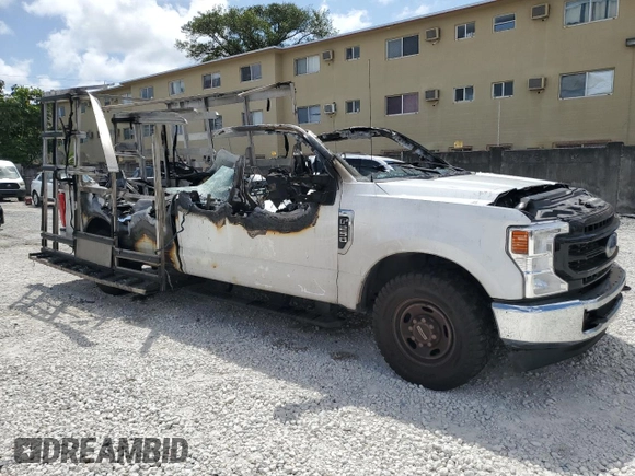 2020 Ford F-250 XL with VIN 1FT7X2A60LEE57276, listed as a Copart auction lot 50904815 with Not provided miles and Non repairable. Bid and sale history available at DreamBid. Image 4.