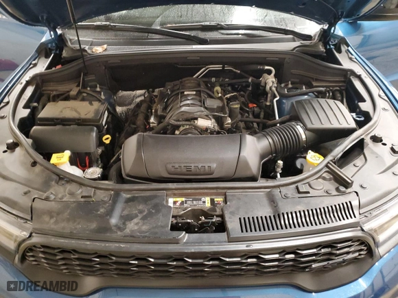 2024 Dodge Durango R/T Plus with VIN 1C4SDJCT8RC127051, listed as a Copart auction lot 86979404 with 6,358 mi miles and Salvage Title. Bid and sale history available at carsss.com. Image 12.