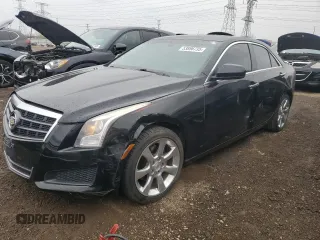 2013 Cadillac ATS z VIN 1G6AA5RA5D0135235, wystawiony jako Copart lot #53896735 z przebiegiem 136 440 mil mil oraz Szkoda całkowita • Salvage title. Historia ofert i sprzedaży dostępna na DreamBid. Obrazek 1.