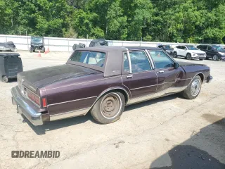 1987 Chevrolet Caprice z VIN 1G1BU51H7H9156079, wystawiony jako Copart lot #60443124 z przebiegiem 44 452 mil mil oraz Szkoda całkowita • Salvage title. Historia ofert i sprzedaży dostępna na DreamBid. Obrazek 3.