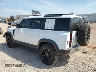 2021 Land Rover Defender S with VIN SALEJ7RX8M2039045, listed as a Copart auction lot 50757545 with 35,904 mi miles and Salvage title. Bid and sale history available at DreamBid. Image 2.