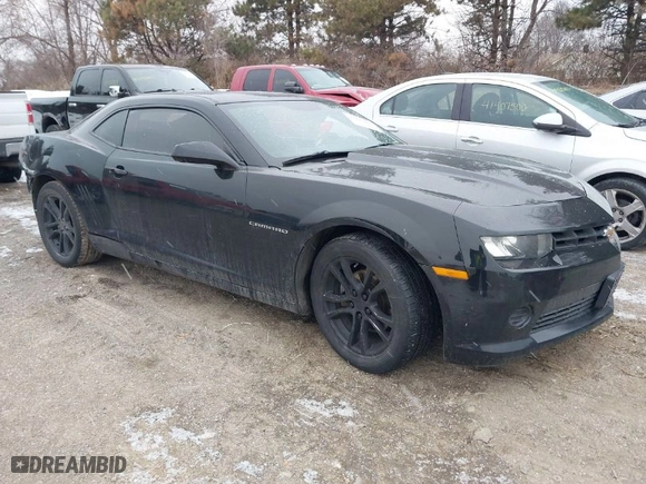 2015 Chevrolet Camaro LS with VIN 2G1FB1E30F9189298, listed as a IAAI auction lot 41415903 with 169473 miles. Bid and sale history available at carsss.com. Image 1.