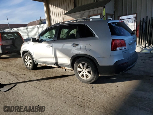 2012 Kia Sorento LX with VIN 5XYKTDA23CG260852, listed as a Copart auction lot 42505735 with 205,353 mi miles and Salvage Title. Bid and sale history available at carsss.com. Image 2.