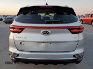 2022 Kia Sportage EX with VIN KNDPN3AC8N7955332, listed as a Copart auction lot 47824755 with 25,544 mi miles and Salvage title. Bid and sale history available at DreamBid. Image 6.