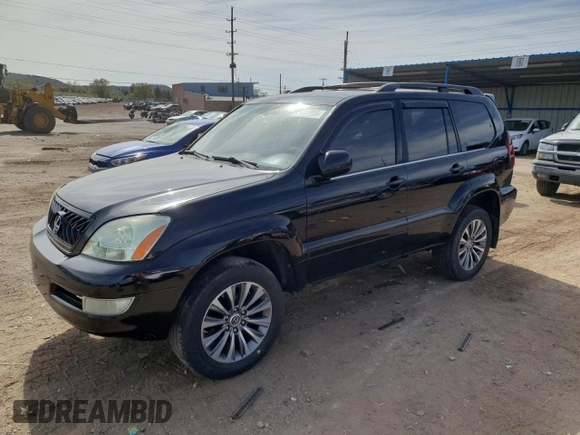 2007 Lexus GX 470 z VIN JTJBT20X570134681, wystawiony jako Copart lot #54259795 z przebiegiem 238 078 mil mil oraz Tytuł czysty. Historia ofert i sprzedaży dostępna na DreamBid. Obrazek 1.