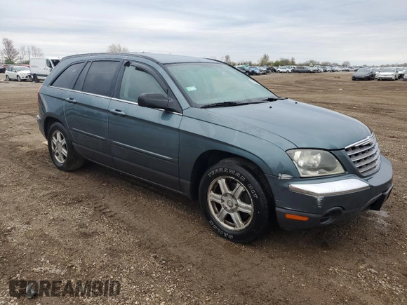 2005 Chrysler Pacifica Touring z VIN 2C4GM68455R572787, wystawiony jako Copart lot #54527005 z przebiegiem 78 176 mil mil oraz Szkoda całkowita • Salvage title. Historia ofert i sprzedaży dostępna na DreamBid. Obrazek 4.