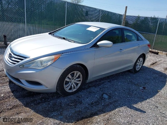 2011 Hyundai Sonata GLS PZEV with VIN 5NPEB4AC4BH128800, listed as a IAAI auction lot 41931568 with 144,473 mi miles. Bid and sale history available at carsss.com. Image 2.