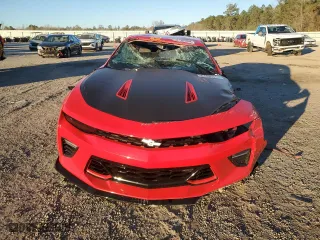 2016 Chevrolet Camaro 2SS with VIN 1G1FG1R78G0128775, listed as a Copart auction lot 87404044 with 0 mi miles and Salvage Title. Bid and sale history available at carsss.com. Image 5.