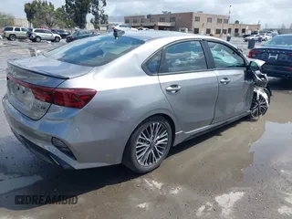 2023 Kia Forte GT-Line with VIN 3KPF54AD7PE522131, listed as a IAAI auction lot 41925155 with 19,710 mi miles. Bid and sale history available at carsss.com. Image 4.