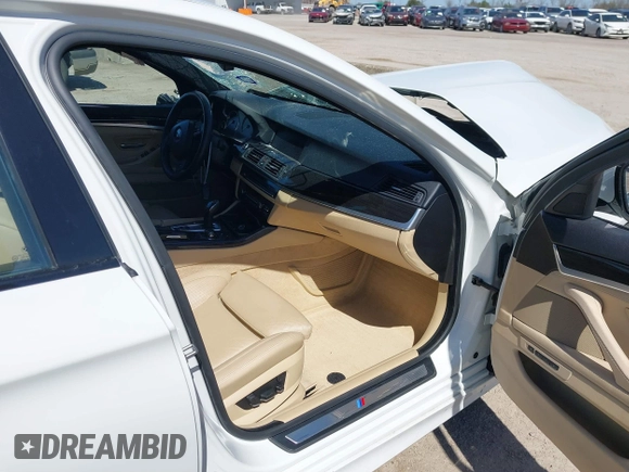 2013 BMW 5 Series 550i with VIN WBAFR9C5XDDX79916, listed as a IAAI auction lot 41776449 with 126,506 mi miles and . Bid and sale history available at carsss.com. Image 5.
