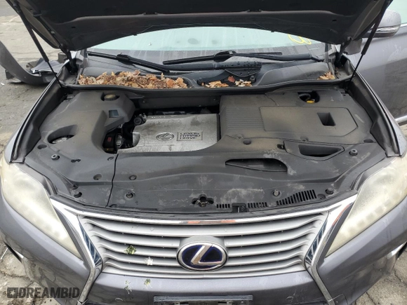 2013 Lexus RX 450h with VIN JTJBC1BA2D2058453, listed as a Copart auction lot 85990504 with 157,105 mi miles and Salvage Title. Bid and sale history available at carsss.com. Image 13.