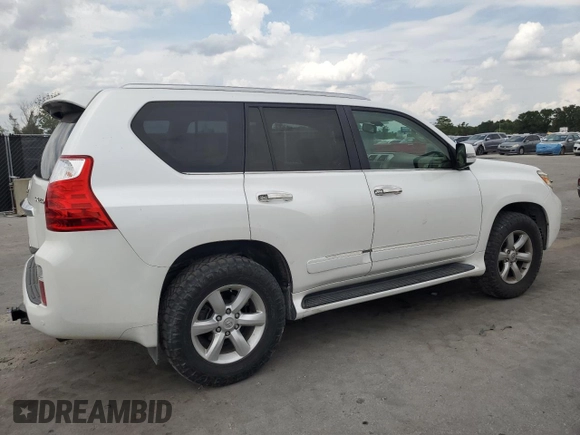 2012 Lexus GX 460 with VIN JTJBM7FX8C5043886, listed as a Copart auction lot 56077315 with 210,343 mi miles and Clean title. Bid and sale history available at DreamBid. Image 3.