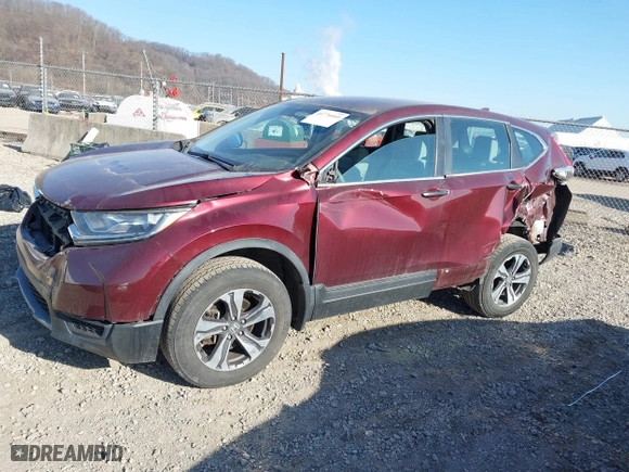 2018 Honda CR-V LX with VIN 2HKRW6H39JH213816, listed as a IAAI auction lot 41776460 with 61,709 mi miles. Bid and sale history available at carsss.com. Image 15.