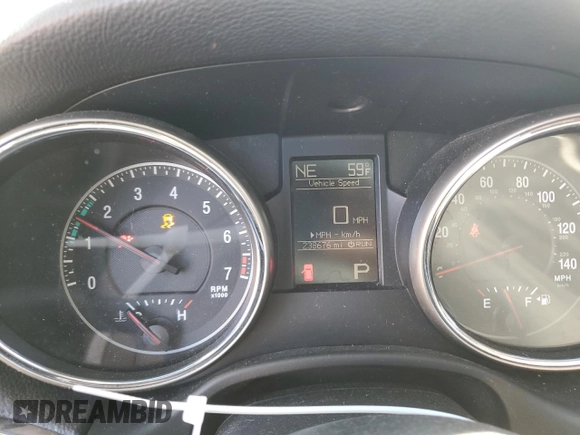 2012 Jeep Grand Cherokee Laredo with VIN 1C4RJEAG8CC212192, listed as a Copart auction lot 47857985 with 238,676 mi miles and Salvage Title. Bid and sale history available at carsss.com. Image 9.