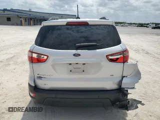 2021 Ford EcoSport SE with VIN MAJ3S2GE0MC453081, listed as a Copart auction lot 51203875 with 23,716 mi miles and Non Repairable. Bid and sale history available at carsss.com. Image 6.