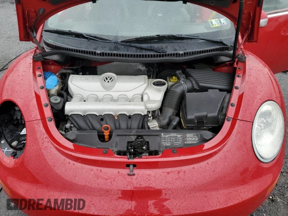 2010 Volkswagen Beetle with VIN 3VWRG3AL7AM010212, listed as a Copart auction lot 52073295 with 75,597 mi miles and Salvage Title. Bid and sale history available at DreamBid. Image 13.