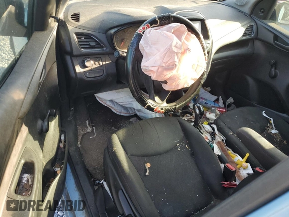 2016 Chevrolet Spark LS with VIN KL8CB6SAXGC571111, listed as a Copart auction lot 49480035 with 0 mi miles and Salvage Title. Bid and sale history available at carsss.com. Image 8.