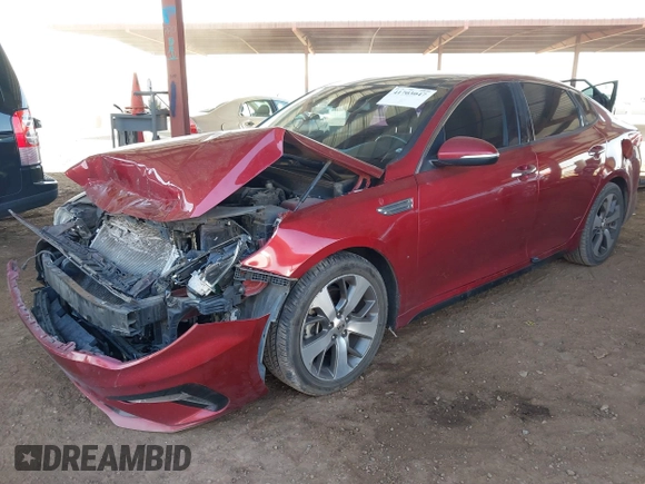 2019 Kia Optima LX with VIN 5XXGT4L31KG310064, listed as a IAAI auction lot 41703047 with 177,590 mi miles. Bid and sale history available at carsss.com. Image 17.