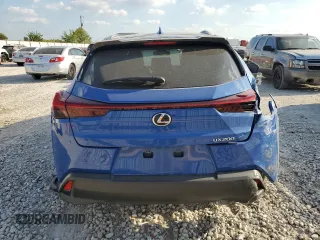 2022 Lexus UX with VIN JTHX3JBH8N2050413, listed as a Copart auction lot 71710184 with 59,994 mi miles and Salvage Title. Bid and sale history available at carsss.com. Image 6.
