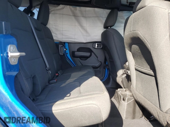 2024 Jeep Wrangler Willys with VIN 1C4PJXDNXRW123485, listed as a Copart auction lot 45659125 with 25,111 mi miles and Salvage title. Bid and sale history available at DreamBid. Image 10.