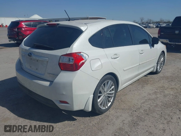 2013 Subaru Impreza Premium z VIN JF1GPAE60DH800601, wystawiony jako IAAI lot #41834750 z przebiegiem 112 113 mil mil oraz . Historia ofert i sprzedaży dostępna na DreamBid. Obrazek 4.