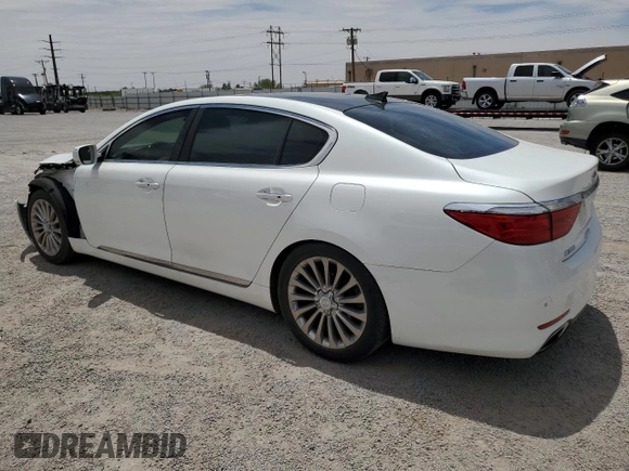 2017 Kia K900 Luxury z VIN KNALW4D4XH6035683, wystawiony jako Copart lot #55470545 z przebiegiem 93 275 mil mil oraz Szkoda całkowita • Salvage title. Historia ofert i sprzedaży dostępna na DreamBid. Obrazek 2.