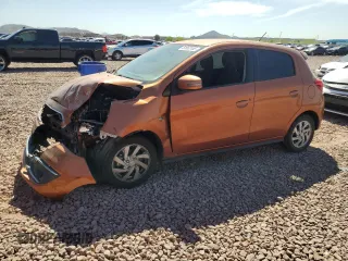 2018 Mitsubishi Mirage SE с VIN ML32A4HJ8JH013112, выставлен на аукционе Copart как лот 51862165 с пробегом 82 677 миль миль и Списание • Salvage title. История ставок и продаж доступна на DreamBid. Изображение 1.