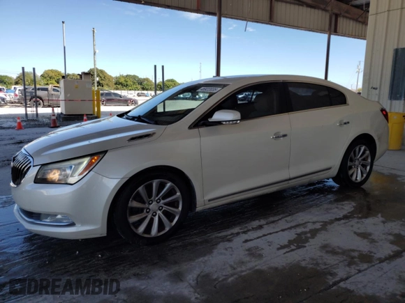 2014 Buick LaCrosse Leather with VIN 1G4GB5G35EF169288, listed as a Copart auction lot 46922035 with 115,732 mi miles and Salvage Title. Bid and sale history available at carsss.com. Image 1.