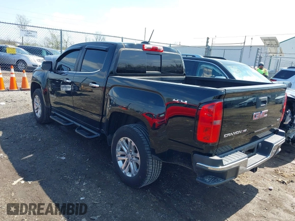 2017 GMC Canyon 4WD SLT with VIN 1GTG6DEN2H1254016, listed as a IAAI auction lot 41932500 with 85,367 mi miles. Bid and sale history available at carsss.com. Image 3.