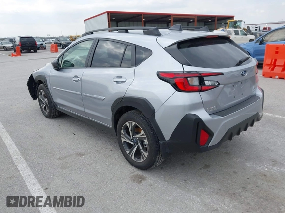2024 Subaru Crosstrek Premium with VIN JF2GUADC0R8371818, listed as a IAAI auction lot 42020302 with 3,741 mi miles and . Bid and sale history available at DreamBid. Image 3.