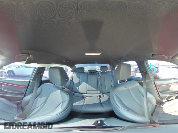 2018 BMW 3 Series 330i xDrive with VIN WBA8D9G56JNU69320, listed as a Copart auction lot 60794345 with 104,036 mi miles and Salvage title. Bid and sale history available at DreamBid. Image 14.