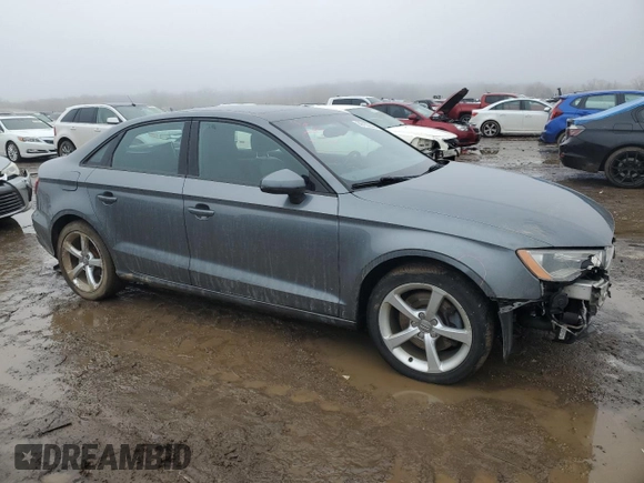 2015 Audi A3 1.8T Premium with VIN WAUACGFF3F1013762, listed as a Copart auction lot 39160744 with 0 mi miles. Bid and sale history available at carsss.com. Image 4.