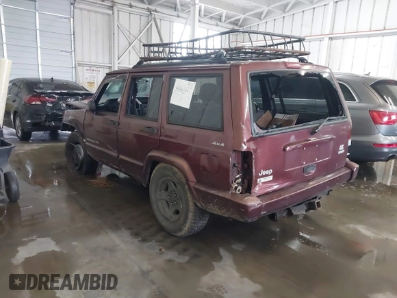 2000 Jeep Cherokee Classic with VIN 1J4FF58S5YL202378, listed as a IAAI auction lot 40864657 with Not provided miles and . Bid and sale history available at DreamBid. Image 3.
