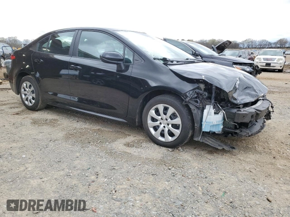 2023 Toyota Corolla LE with VIN 5YFB4MDE0PP070916, listed as a Copart auction lot 49873085 with 52,005 mi miles and Salvage Title. Bid and sale history available at carsss.com. Image 4.