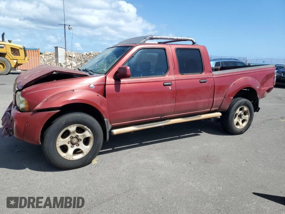 2004 Nissan Frontier XE with VIN 1N6ED29XX4C433431, listed as a Copart auction lot 48961885 with 199,673 mi miles and Salvage title. Bid and sale history available at DreamBid. Image 1.