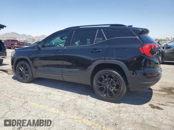 2020 GMC Terrain SLE with VIN 3GKALMEV3LL279737, listed as a Copart auction lot 58199515 with 55,947 mi miles and Salvage title. Bid and sale history available at DreamBid. Image 2.