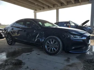 2020 Mazda 6 Sport with VIN JM1GL1UM5L1525756, listed as a Copart auction lot 46450495 with 53,741 mi miles and Salvage Title. Bid and sale history available at DreamBid. Image 4.