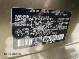 2025 Subaru Forester Premium z VIN JF2SLDDC6SH462788, wystawiony jako Copart lot #56209895 z przebiegiem Nie podano mil oraz Szkoda całkowita • Salvage title. Historia ofert i sprzedaży dostępna na DreamBid. Obrazek 13.