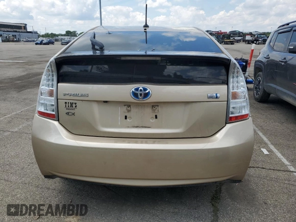 2011 Toyota Prius I z VIN JTDKN3DUXB0322138, wystawiony jako Copart lot #58489395 z przebiegiem Nie podano mil oraz Szkoda całkowita • Salvage title. Historia ofert i sprzedaży dostępna na DreamBid. Obrazek 6.