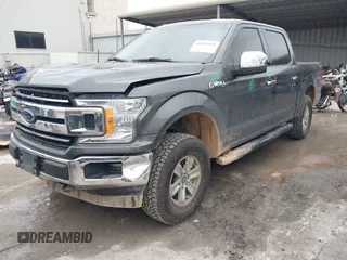 2018 Ford F-150 XL with VIN 1FTEW1E51JKE01917, listed as a IAAI auction lot 41513535 with 112,487 mi miles. Bid and sale history available at carsss.com. Image 2.