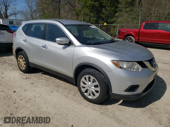 2015 Nissan Rogue S with VIN KNMAT2MV6FP563938, listed as a Copart auction lot 54125535 with 200,649 mi miles and Clean Title. Bid and sale history available at carsss.com. Image 4.