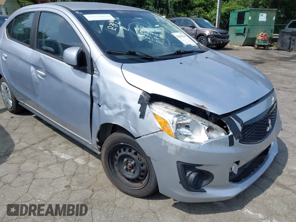 2020 Mitsubishi Mirage ES with VIN ML32F3FJ4LHF11148, listed as a IAAI auction lot 42816745 with 56,298 mi miles and . Bid and sale history available at DreamBid. Image 12.
