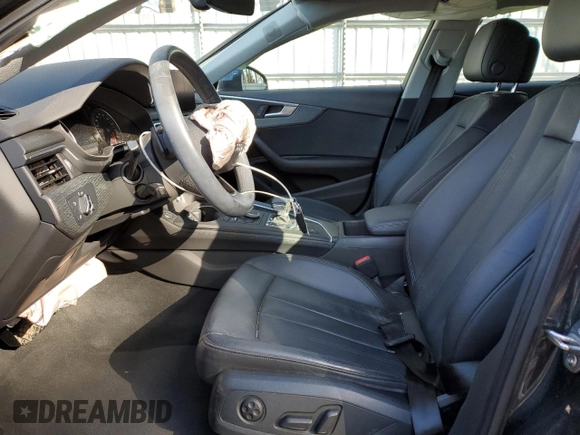 2017 Audi A4 Premium Plus with VIN WAULNAF48HN024508, listed as a Copart auction lot 48075795 with 88,270 mi miles and Salvage Title. Bid and sale history available at carsss.com. Image 7.