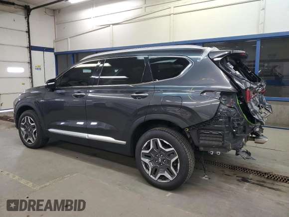 2022 Hyundai Santa Fe Limited with VIN 5NMS4DAL5NH471243, listed as a Copart auction lot 52089065 with 14,329 mi miles and Salvage Title. Bid and sale history available at carsss.com. Image 2.