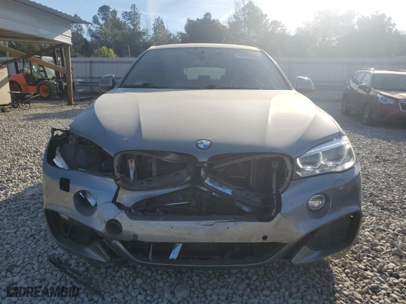2016 BMW X6 xDrive50i with VIN 5UXKU6C57G0R33958, listed as a Copart auction lot 49774065 with 124,226 mi miles and Salvage Title. Bid and sale history available at carsss.com. Image 5.
