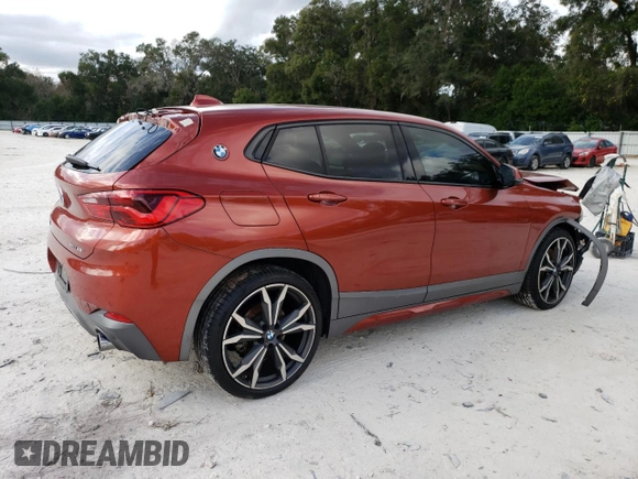 2018 BMW X2 xDrive28i with VIN WBXYJ5C30JEF69377, listed as a Copart auction lot 71223692 with 41,748 mi miles. Bid and sale history available at carsss.com. Image 3.