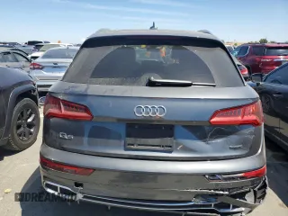 2020 Audi Q5 Premium Plus with VIN WA1E2AFY6L2068292, listed as a Copart auction lot 66568444 with 43,992 mi miles and Salvage title. Bid and sale history available at DreamBid. Image 6.