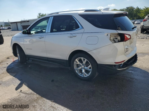 2018 Chevrolet Equinox Premier with VIN 2GNAXMEV0J6310998, listed as a Copart auction lot 50713465 with 92,041 mi miles and Salvage Title. Bid and sale history available at carsss.com. Image 2.
