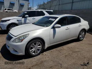 2011 Infiniti G37 x z VIN JN1CV6AR8BM353003, wystawiony jako Copart lot #54590165 z przebiegiem 130 783 mil mil oraz Szkoda całkowita • Salvage title. Historia ofert i sprzedaży dostępna na DreamBid. Obrazek 1.